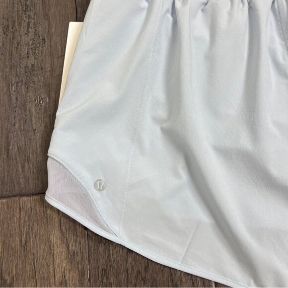 Lululemon NWT Hotty Hot High-Rise Lined Short 4" Starch Blue - Picture 3 of 7